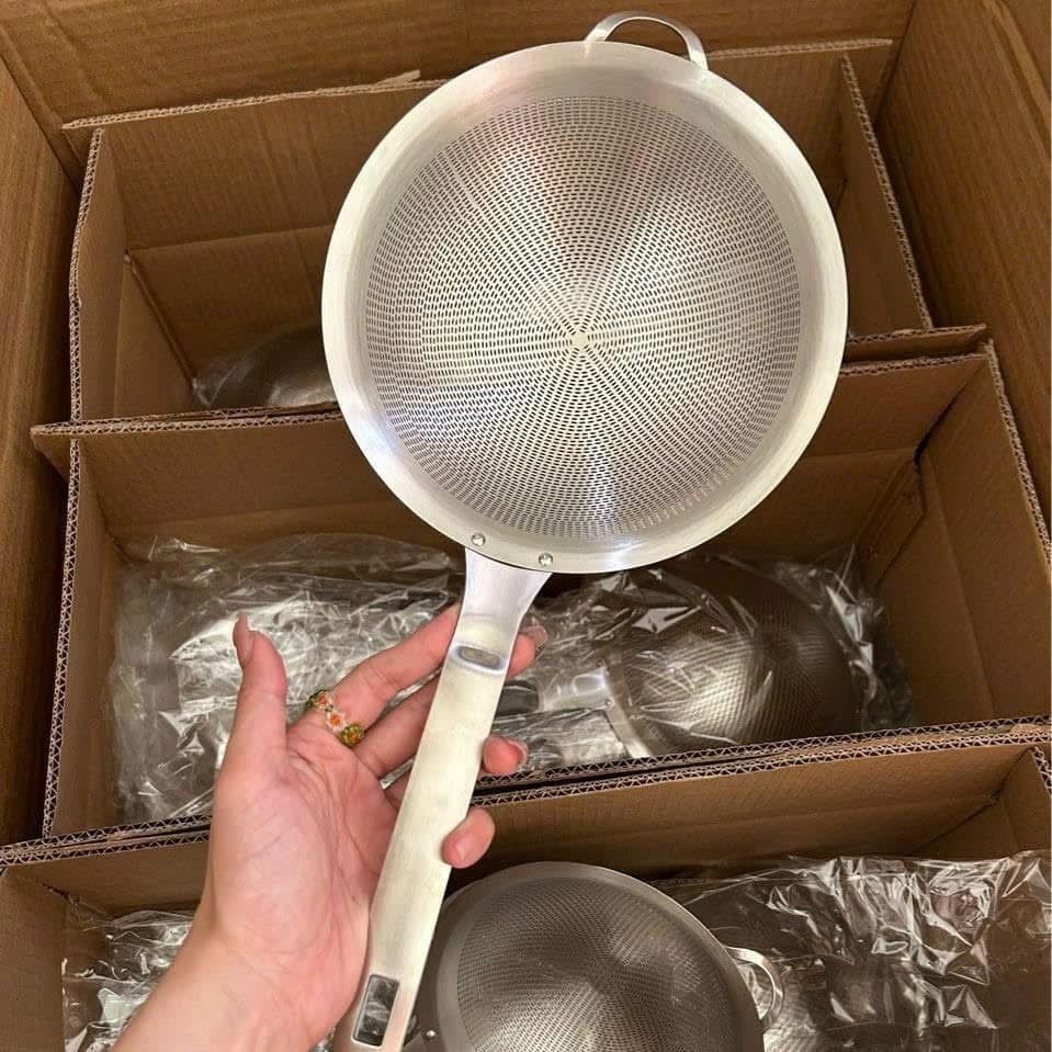 Rây lọc inox 17cm