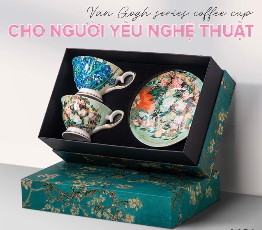 Bộ đôi tách trà Vangogh 6 món