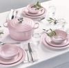 Nồi gang Le Creuset Brater Rund Evo 20cm Shell Pink màu hồng