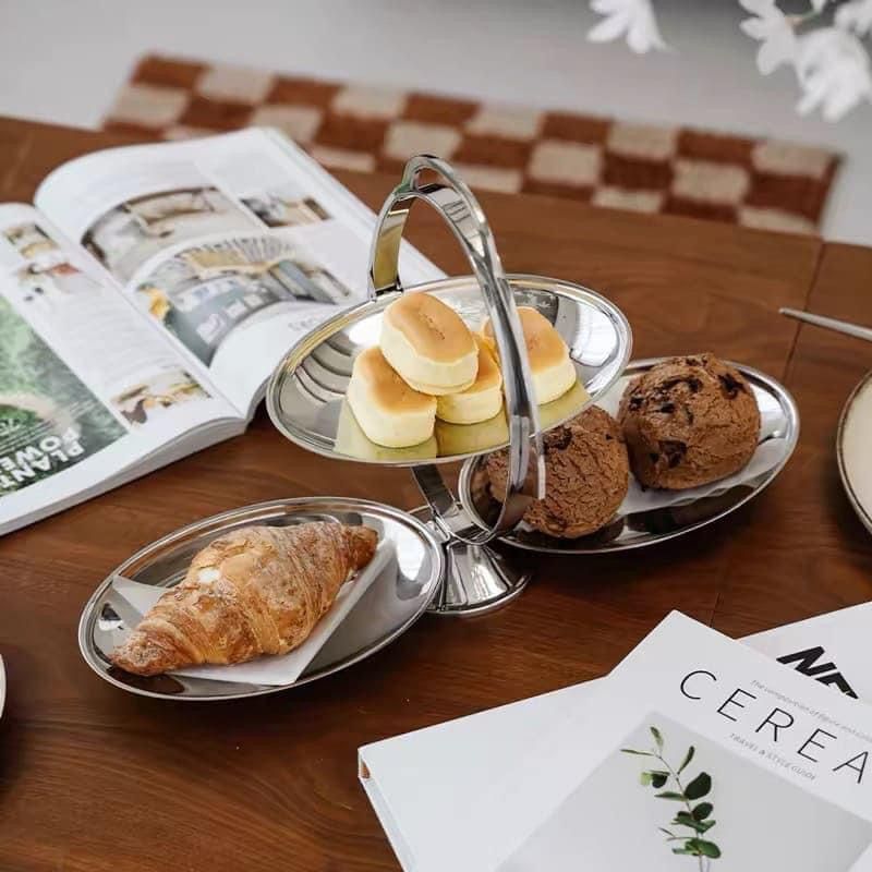 Kệ Decor bày bánh kẹo hoa quả Kiskim