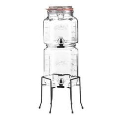 Bộ 2 bình nước có thể xếp chồng lên nhau & giá đựng Kilner