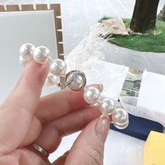 Lắc tay Ngọc trai Swarovski size mắt 10mm