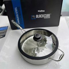 Chảo sâu đúc liền nguyên khối kèm nắp