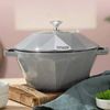Nồi Staub Dimond size 22cm màu Gray Truffle