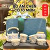 Bộ Ấm Trà 10 món coa cúc cổ Vintage
