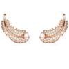 Khuyên tai Swarovski Rose Gold