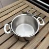 Nồi hai quai mini 10cm inox 18/10