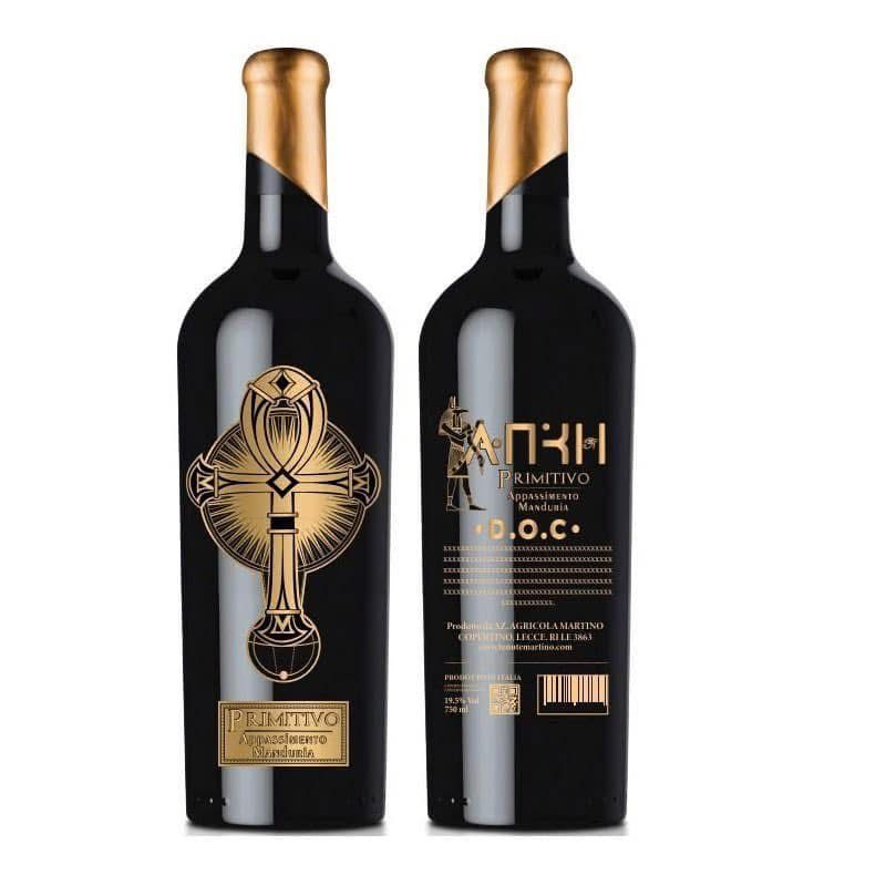 Rượu vang Primitivo Appassimento D.O.C Manduria 750ml