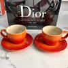 Set 2 cốc 2 đĩa cappuccino 200ml