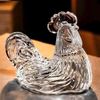 Thố pha lê gà trống Godinger Harvest Rooster