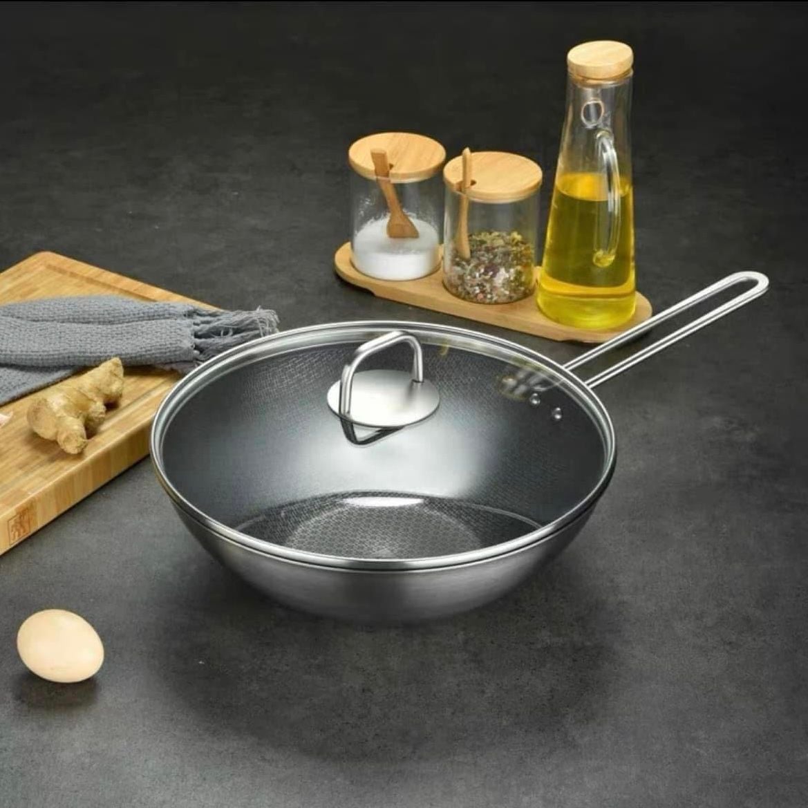 Chảo chống dính tổ ong Zwilling nova size 30cm