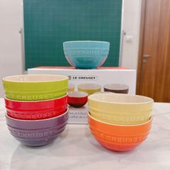 Bộ 5 bát ăn cơm cầu vồng Le Creuset 12cm
