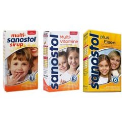 Siro SANOSTOL - Bổ sung Vitamin và tăng cường đề kháng