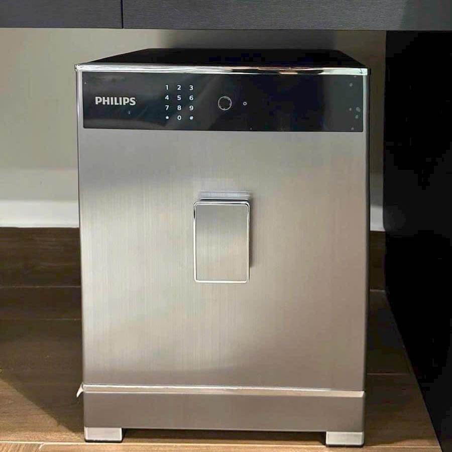 Két sắt Philips SBX701-4B0 vân tay thông minh 60kg