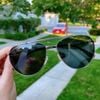 Kính mắt chuồn cho nam Lacoste Polarized Sunglasses Gold Aviator
