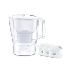 Bình lọc nước Brita Aluna MX Pro white 2,4L kèm 3 lõi lọc model 2024