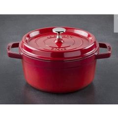Nồi gang đúc Staub màu đỏ 18cm 1.7L