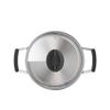 Nồi inox Tefal Optispace nắp kính 24/28cm