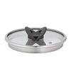 Nồi inox Tefal Optispace nắp kính 24/28cm