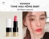 Son Hermes 40 màu hồng Baby