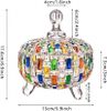 Tô pha lê cầu vồng có chân Magcolor 15cm