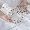 Tô pha lê cầu vồng có chân Magcolor 15cm