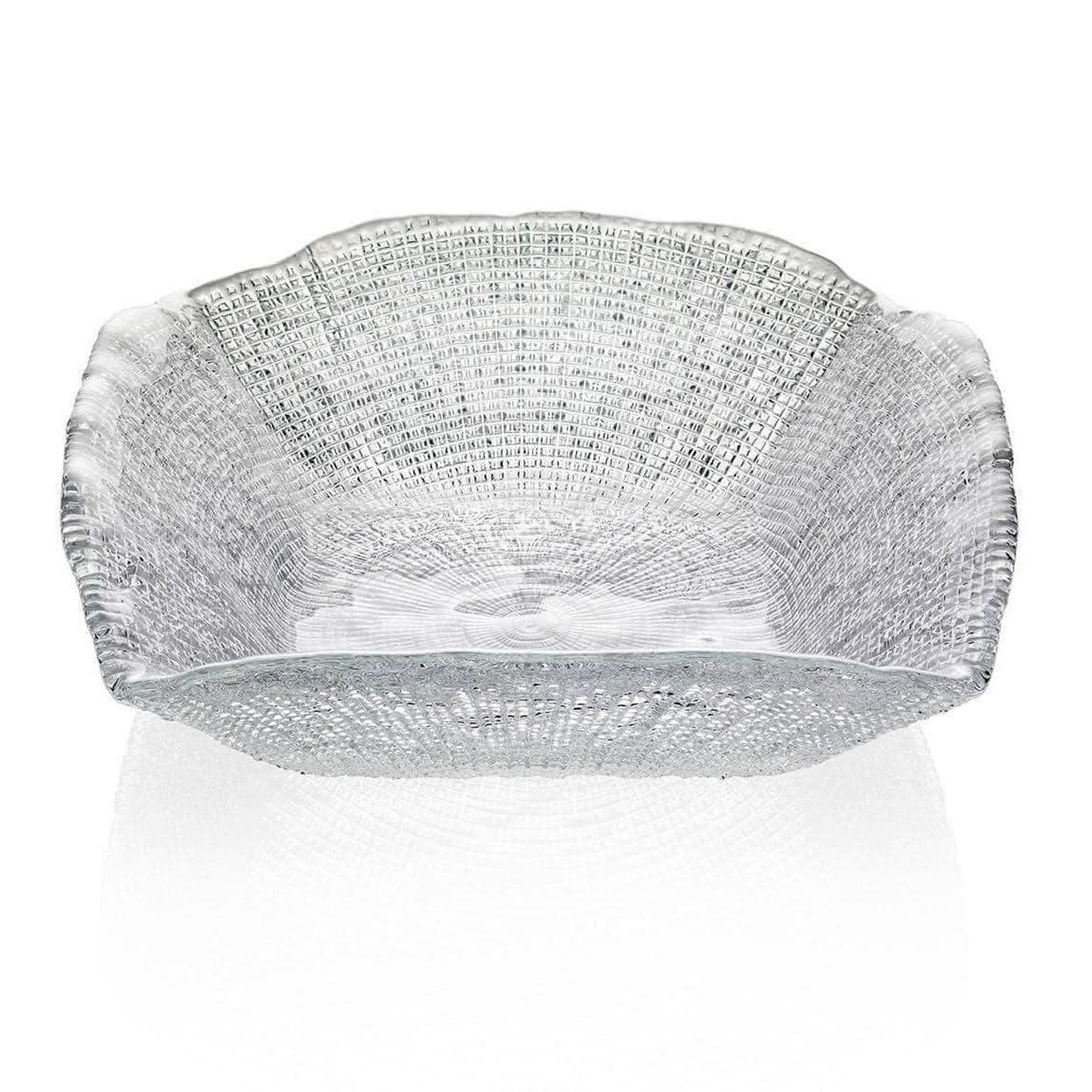 Tô vuông pha lê Diamante IVV 28cm