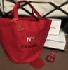 Túi tote vải Canvas Chanel No.1