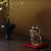 Tượng mèo may mắn chiêu lộc tài pha lê Baccarat