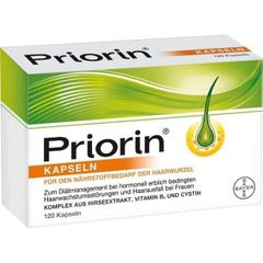 Viên uống Priorin ngăn ngừa rụng tóc, kích thích mọc tóc - Hộp 120v