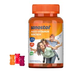 Vitamin tổng hợp gấu Sanostol 60 miếng 120g