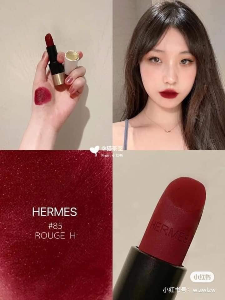 Son HERMES 85 Rouge H