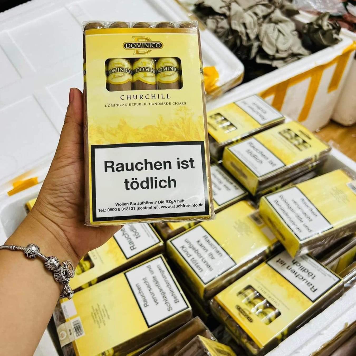 Xì Gà Villiger Dominico hộp 10 điếu