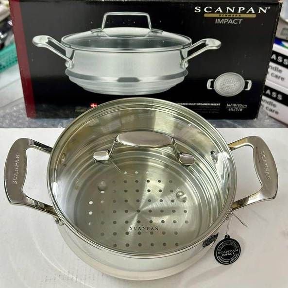 Xửng hấp 3 nấc Scanpan Impact