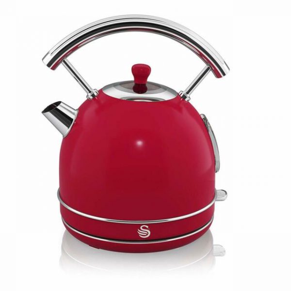 Ấm siêu tốc Swan Retro đỏ