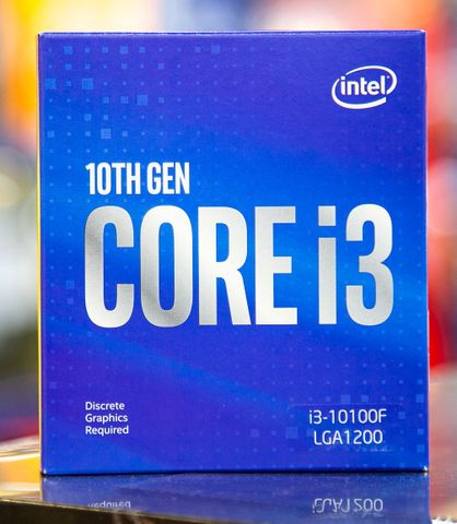 CPU INTEL CORE I3 10100F / 6MB / 3.6GHZ / 4 NHÂN 8 LUỒNG / LGA 1200 NEW BOX BH 36T