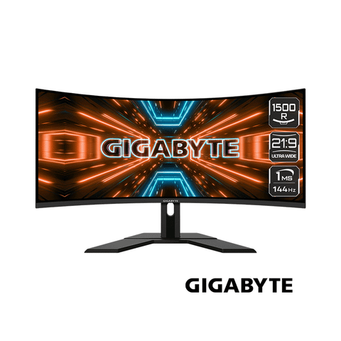 MÀN HÌNH GIGABYTE 34 INCH G34WQC-EK 4K 144HZ 1MS G-Sync CONG NEW BH 36TH