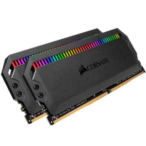 RAM DDR4 32GB CORSAIR 3000MHZ (2X16GB) DIMM, CL15, DOMINATOR PLATINUM RGB BLACK HEATSPREADER, RGB LED NEW BH 36T