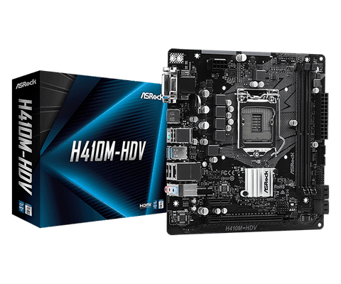 MAINBOARD ASROCK H410M-HDV NEW BH 36T