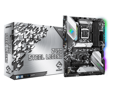 MAIN ASROCK Z490 STEEL LEGEND NEW BH 36T