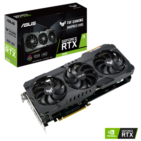 VGA ASUS RTX 3060 TUF 12G OC 192BIT GDDR6 NEW 36T