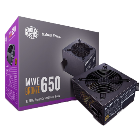 PSU NGUỒN COOLER MASTER 650W MWE V2 BRONZE NEW BH 60T