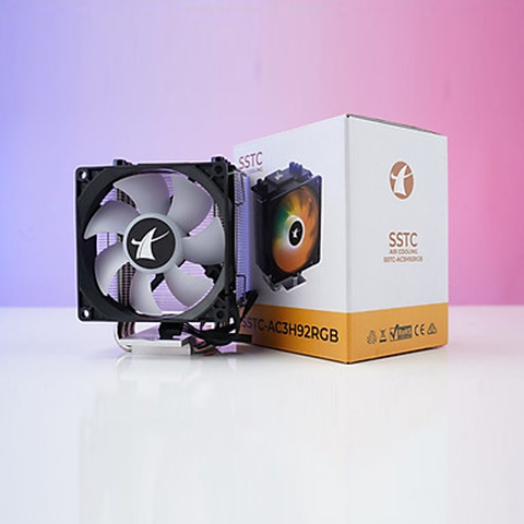 TẢN NHIỆT CPU SSTC AC3H92 RGB (SOCKET 1700, 1200, 11XX, AMD) NEW BH 12T