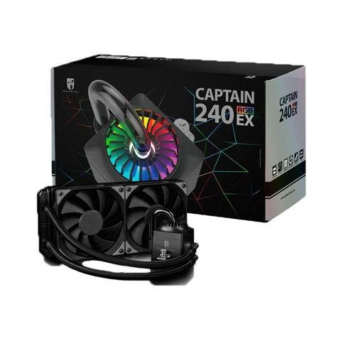 TẢN NHIỆT CPU DEEPCOOL GAMMAXX L240 V2 RGB BLACK AIO (ALL IN ONE) NEW