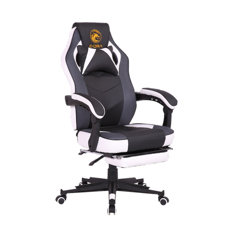 GHẾ E-DRA JUPITER M EGC204 GAMING BLACK WHITE NEW