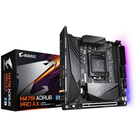 MAINBOARD GIGABYTE H470I AORUS PRO AX NEW BH 36T