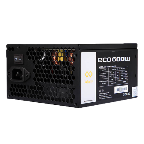 PSU NGUỒN INFINITY 600W ECO SERIES 80+ NEW BH 36T