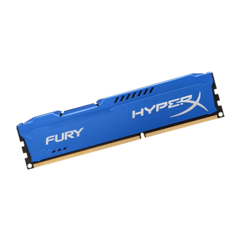 RAM KINGSTON 4G 1600MHZ DDR3 CL10 DIMM HYPERX FURY BLUE NEW BH 36T