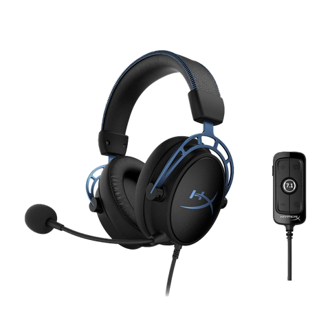 TAI NGHE KINGSTON HYPERX CLOUD ALPHA S - BLUE NEW BH 24T