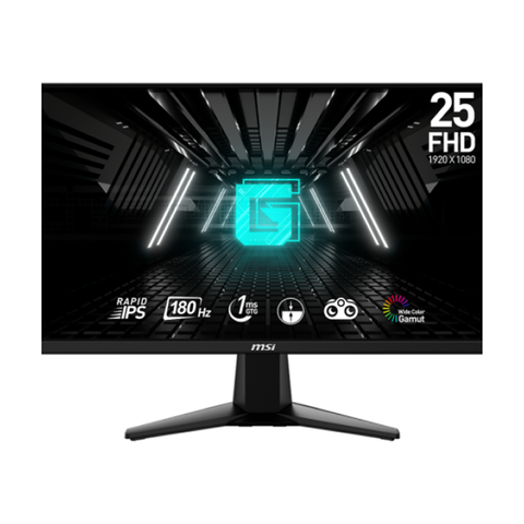 MÀN HÌNH MSI 25 INCH G255F FHD, RAPID, IPS, 180HZ, 1MS NEW BH 36T